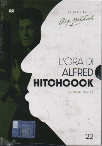 I dvd di Sorrisi speciale - n.20 -L'ora di Alfred Hitchcock  -  episodi 20-22  -25 aprile  2023 - settimanale