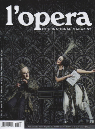 L'opera international magazine - n. 78 - mensile  -febbraio  2023