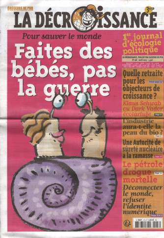 LA DECROISSANCE n. 198 Avril 2023 - in lingua francese