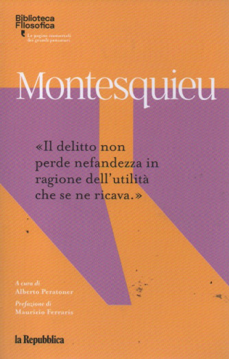 Biblioteca filosofica - Montesquieu - n.24 - La Repubblica