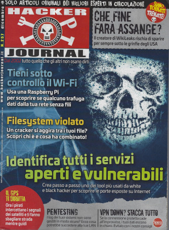 Hacker Journal - n. 257 - mensile -dicembre  2021