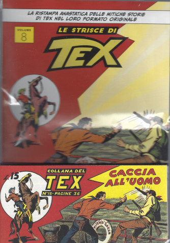 Le striscie di Tex - uscita n. 8  - settimanale