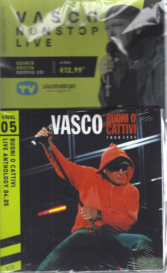 Vasco nonstoplive - - quinta  uscita - doppio  cd- 21/6/2022 - settimanale