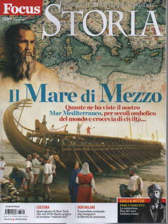 Focus Storia - n.200  -Il Mare di Mezzo -  giugno    2023- mensile