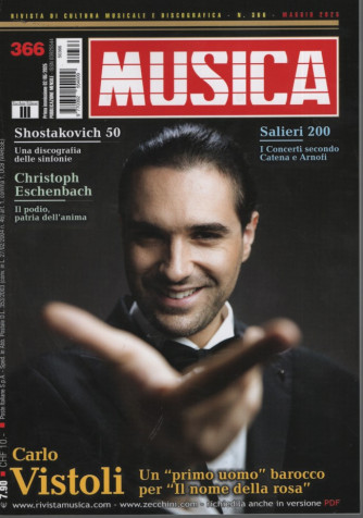 Musica - Uscita n.366 - 8 Maggio   2025- Mensile