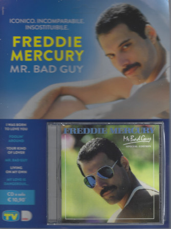 Cd Sorrisi collezione 2  - n. 1 - Freddie Mercury - Mr. Bad Guy -  - settimanale - gennaio  2022