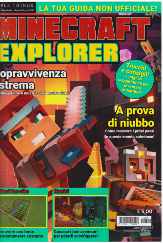 Minicraft explorer - n. 19 - bimestrale - maggio - giugno 2021