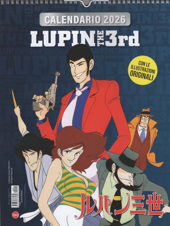 Calendario Lupin The 3rd 2026 (30x40 cm con spirale)