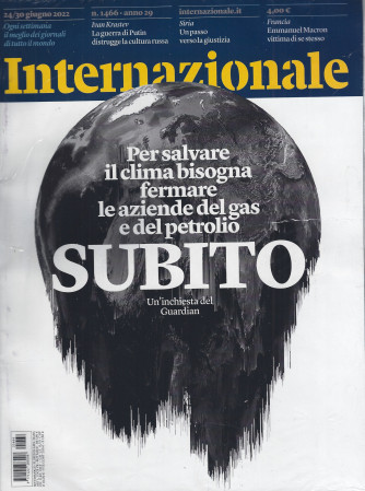 Internazionale - n. 1466 - 24/30 giugno  2022 -  settimanale - 2 riviste