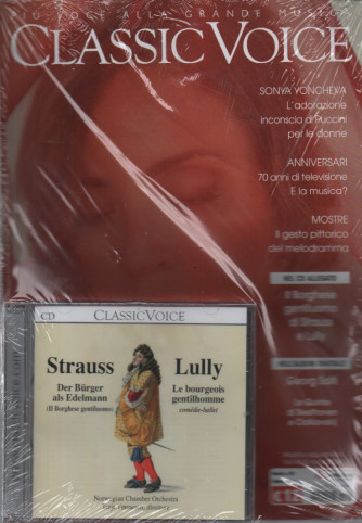 Classic Voice - n. 297 - mensile - febbraio  2024 + cd Strauss - Lully