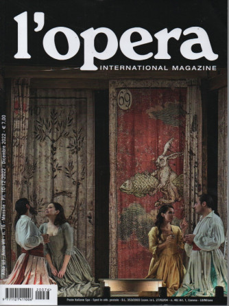 L'opera international magazine - n. 76 - mensile  -dicembre  2022