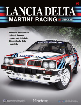 Costruisci Lancia Delta Martini Racing HF Integrale - Uscita n.6 - 09/03/2024