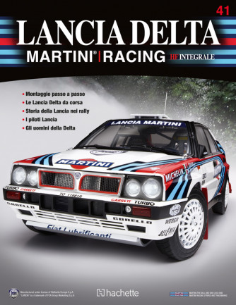 Costruisci la Lancia Delta Martini Racing - Uscita n.41 - 12 Dicembre 2024 - Settimanale