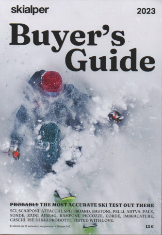 Skialper -  Buyer's  Guide 2023- n. 142 - 25 settembre 2022