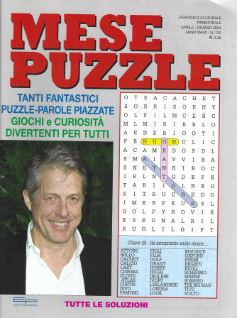Mese Puzzle - n. 122 - trimestrale -aprile - giugno  2024