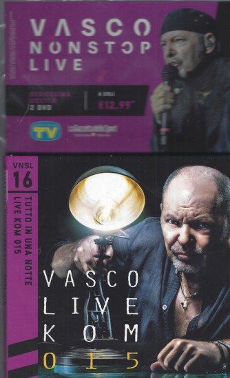 Vasco nonstoplive - 16°uscita - Live Kom 015 - 2 dvd - 06/09/2022 - settimanale