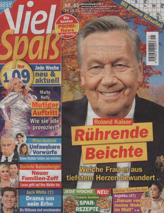 Viel Spaß - Uscita n.45 - 6 Novembre 2025 - Settimanale - In lingua tedesca