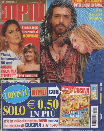 Settimanale Dipiù + Dipiù TV Cucina - Uscita n.49 - 6 Dicembre 2025 - Settimanale