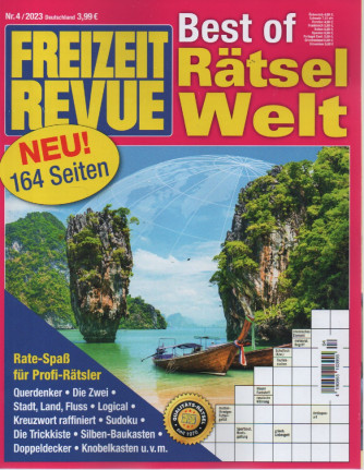 Freizeit Revue - Best of   Ratsel  Welt- n.4/2023 - in lingua tedesca