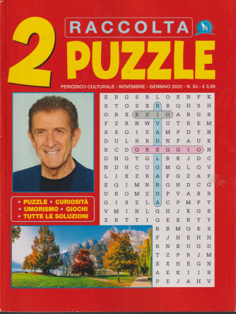 Raccolta 2 Puzzle - n. 53 -novembre - gennaio  2022