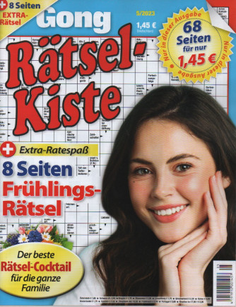 Gong - Ratsel - Kiste - n. 5 /2023 - in lingua tedesca