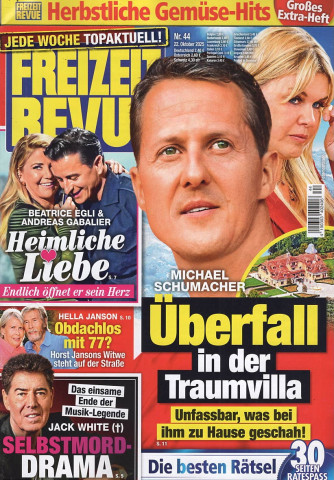 Freizeit Revue - Uscita n.44 - 28 Ottobre 2025 - Settimanale - In lingua tedesca
