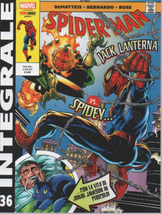 Marvel integrale  - Spider - Man   - n. 36 - -    mensile - 25 gennaio 2024