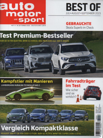 Auto motor und sport - n. 4 - juli - august - september 2023 - in lingua tedesca