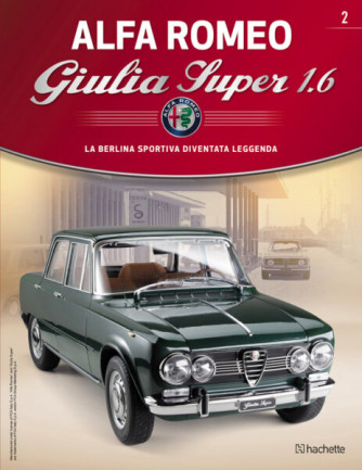 Costruisci La Leggendaria Alfa Romeo Giulia Super 1.6 - 2°Uscita