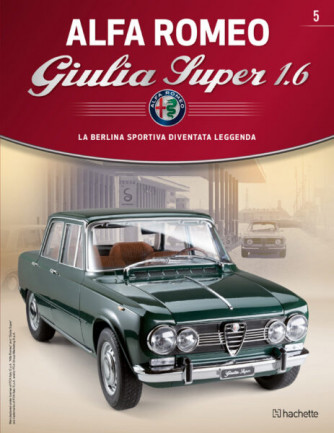 Costruisci La Leggendaria Alfa Romeo Giulia Super 1.6 - 5°Uscita