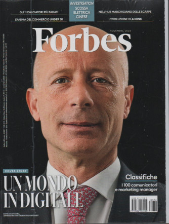 Forbes - n. 73 -novembre     2023  - mensile - + Forbes small giants -    2 riviste