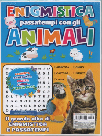 Abbonamento Enigmistica Passatempi Con Gli Animali (cartaceo  bimestrale)