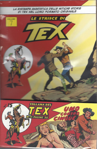 Le striscie di Tex - uscita n. 7  - settimanale