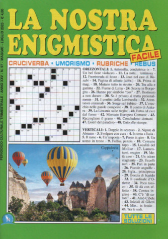 Abbonamento La Nostra Enigmistica Facile (cartaceo  trimestrale)