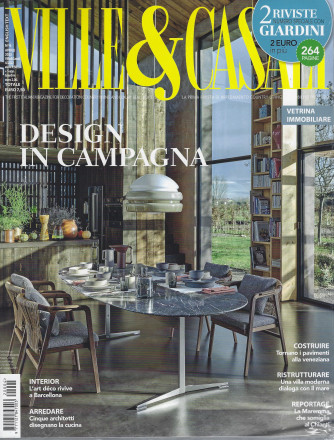 Ville & Casali -+ Giardini -  mensile -  n. 4 -aprile  2022   - 2 riviste