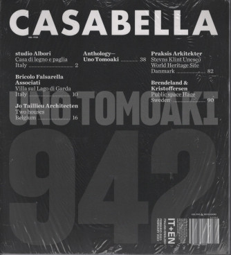 Casabella - mensile  n. 942 - Febbraio 2023 - italian - english