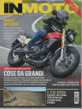 In moto - n. 7 - luglio 2023 - mensile + Speciale Turismo - 2 riviste