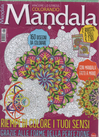 Color relax speciale mandala - n. 4 - bimestrale - giugno - luglio  2023 - 2 riviste