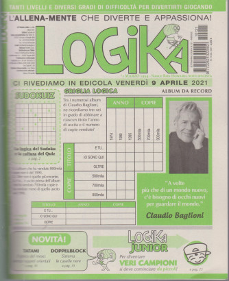 Settimana Logika - n. 121 - marzo 2021 - mensile