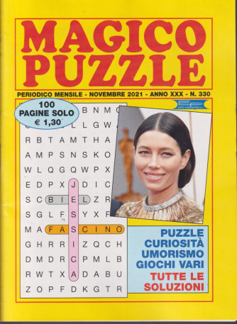 Magico Puzzle - n. 330 - mensile - novembre 2021- 100 pagine