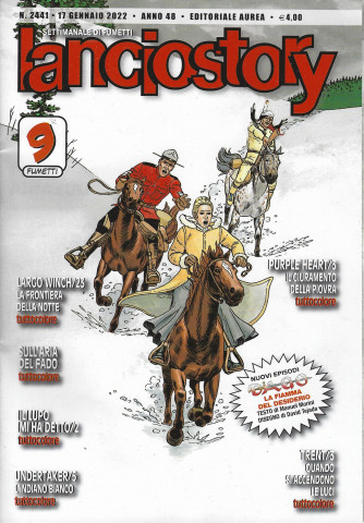 Lanciostory - n. 2441 -  17 gennaio 2022 - settimanale di fumetti