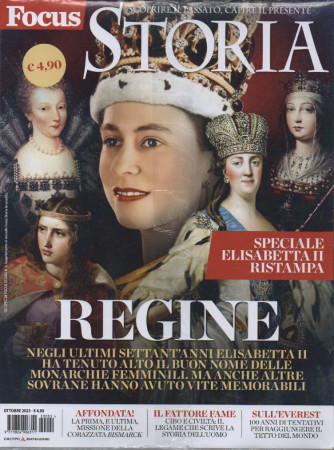Focus Storia - Speciale Elisabetta II ristampa - n. 2 - ottobre 2022