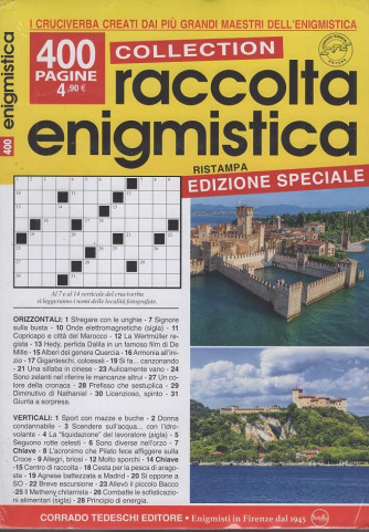 Ristampa Raccolta Enigmistica Collection - Edizione Speciale - Uscita n.6 - 6 Dicembre 2025 - Trimestrale
