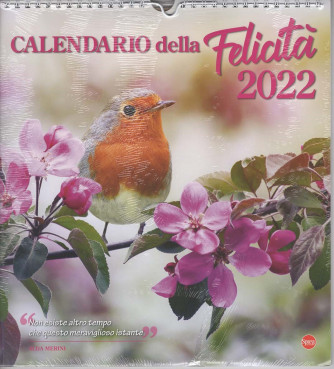 Calendario 2022 della Felicità - cm. 27.5 x 30 con spirale