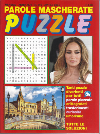 Parole mascherate puzzle - n. 516 -aprile  2024     - mensile
