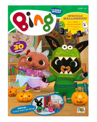 Bing Magazine + Bosa Halloween - Uscita n.55 - 30 Ottobre 2025 - Trimestrale