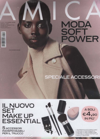 Amica + Set Make Up Essential - Uscita n.10 - 23 Settembre 2025 - Mensile