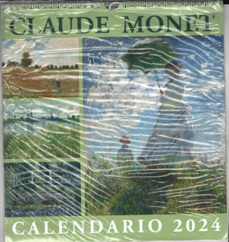 Calendari 2024 Claude Monet - cm. 21x 34 con spirale