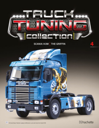 Truck Tuning Collection - Scania 143 M - 1990 - The Griffin - Uscita n.4 - 8 Febbraio 2025 - Quattordicinale