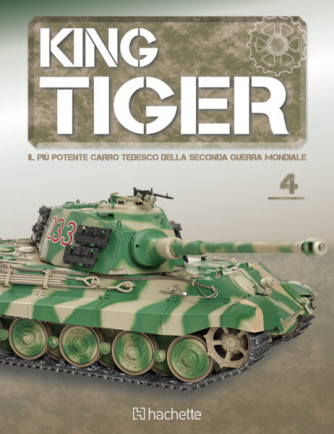 Costruisci il King Tiger - Uscita n.4 - 8 Febbraio 2025 - Quattordicinale